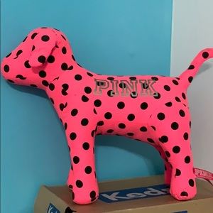 Pink dog currently on hold